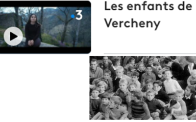 « Les enfants de Vercheny », c’est à la télé…et dans le Guide des Sources CNAHES!