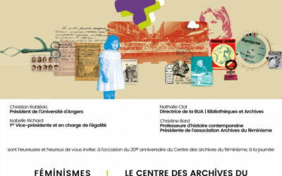 Les 20 ans du Centre des archives du Féminisme