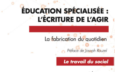 à découvrir parmi les livres exposés à Bécherel : Jean-Christophe Contini « éducation spécialisée : l’écriture de l’agir »